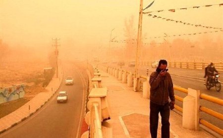 پیش‌بینی گرد و خاک محلی در خوزستان