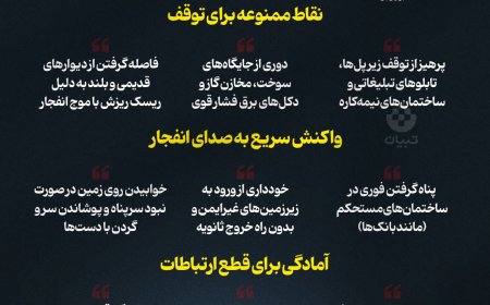 اگر هنگام حمله هوایی در خیابان بودید چه کنید؟