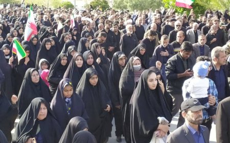 وداع باشکوه مردم جهرم با پنجمین شهید اقتدار