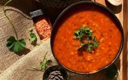 سوپ دال عدس ؛ راحت ، فوری برای روزهای جنگ