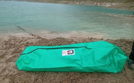 کشف جسد نوجوان غرق شده در سد چم شیر ماهور میلاتی فارس