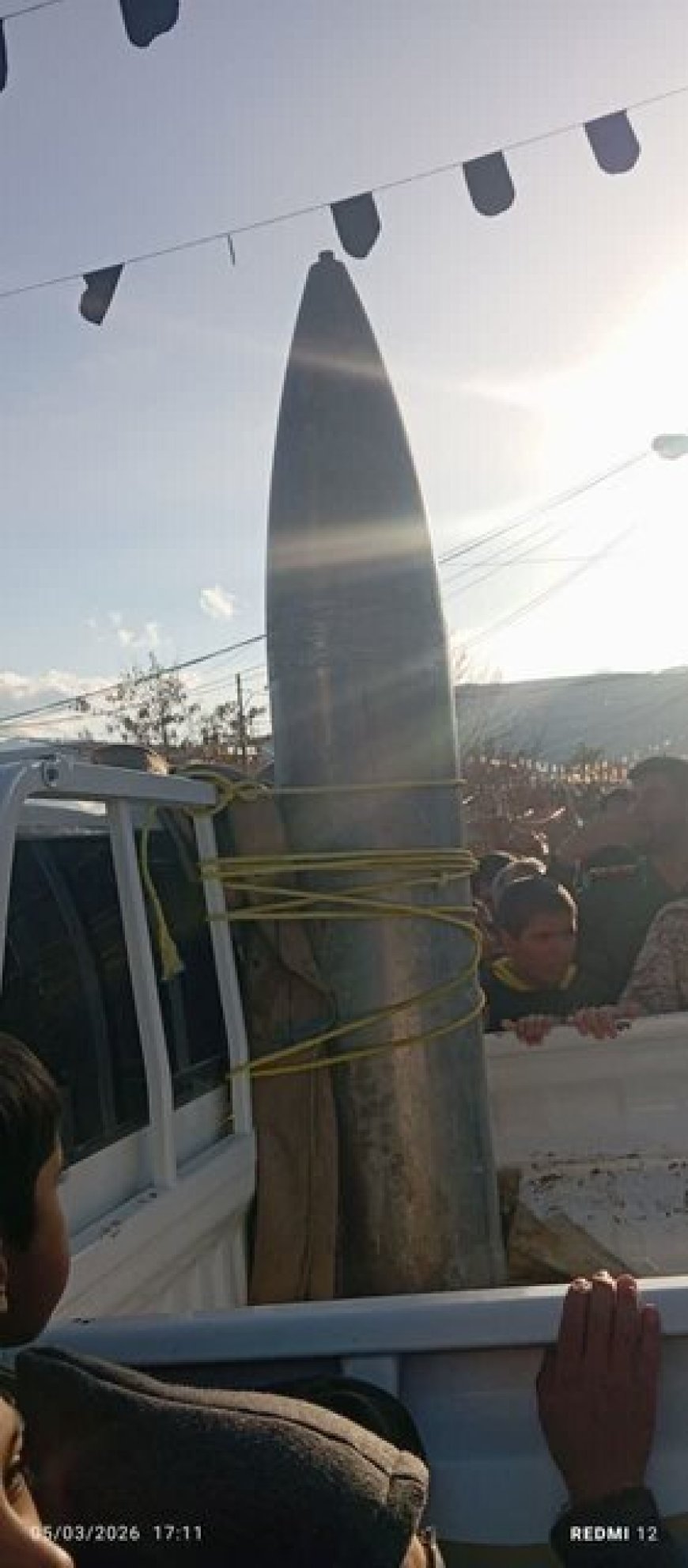 کشف و خنثی سازی موشک آمریکایی در شهرستان مارگون