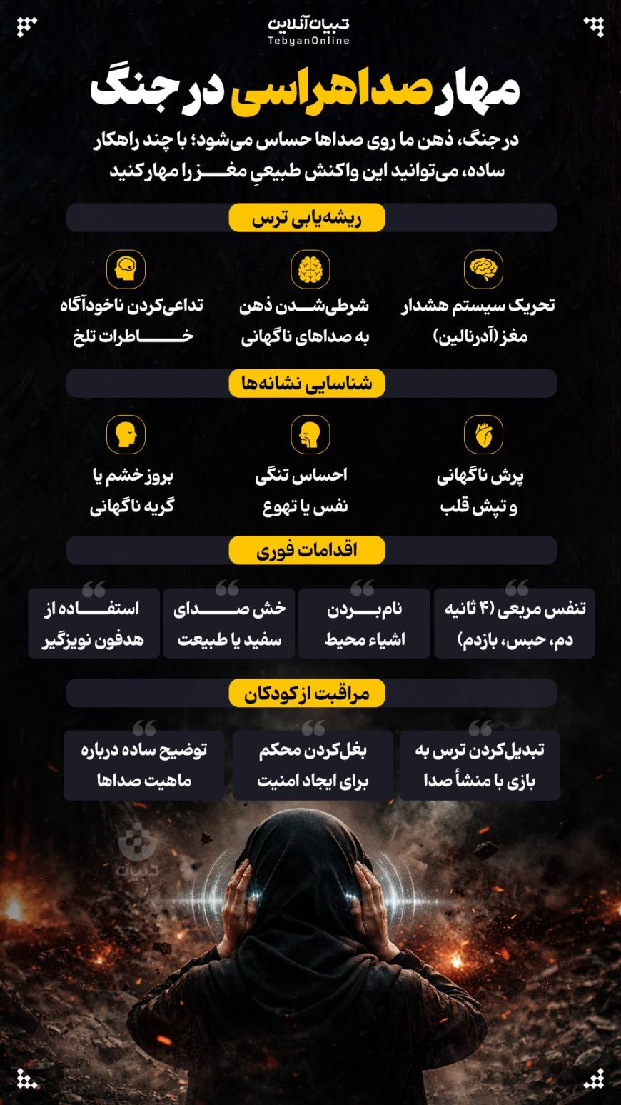 مهار صداهراسی در جنگ