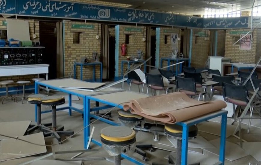 مرکز فنی و حرفه‌ای بوشهر در پی حملات دشمن دچار آسیب شد