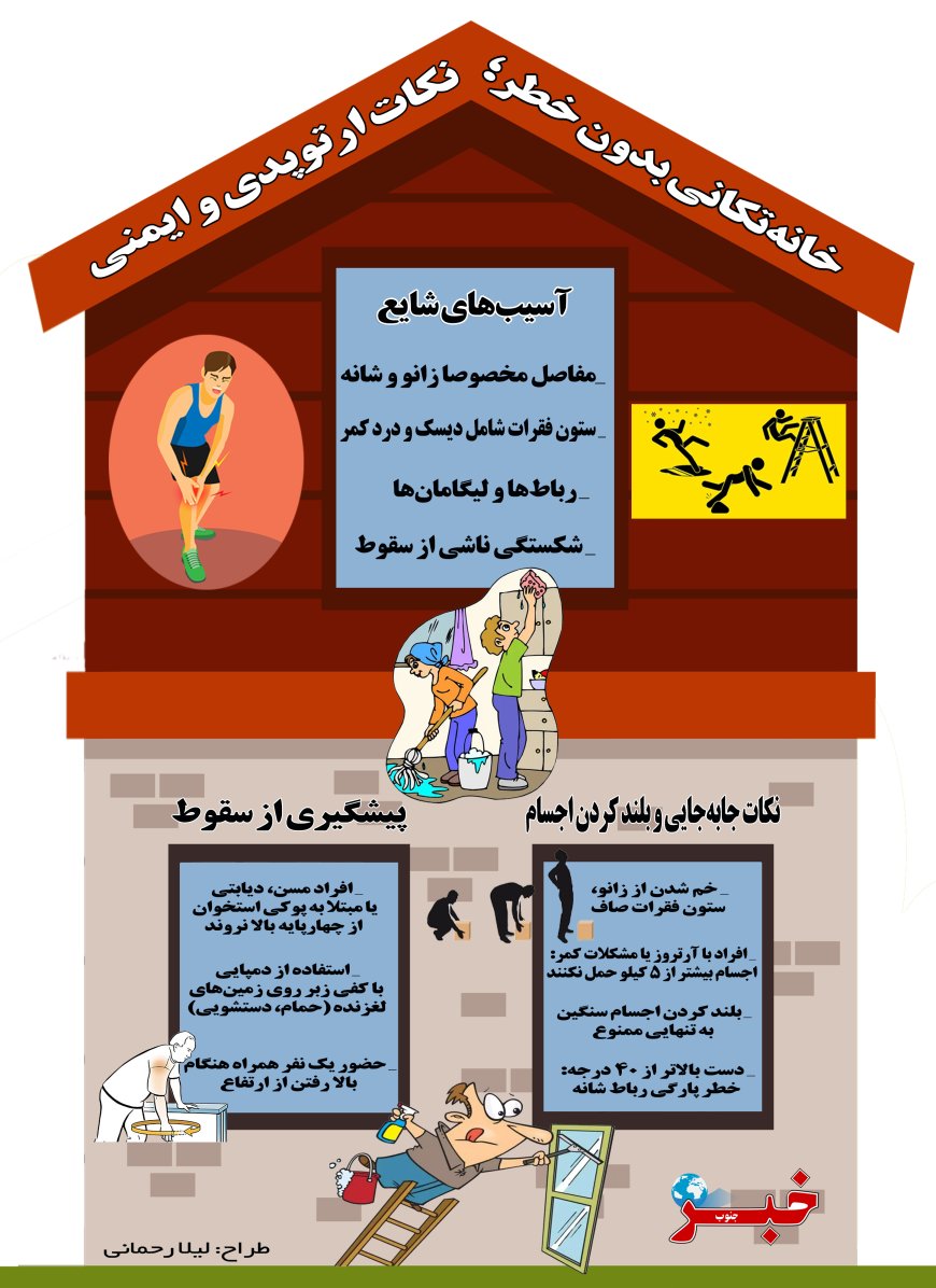خانه تکانی بدون خطر