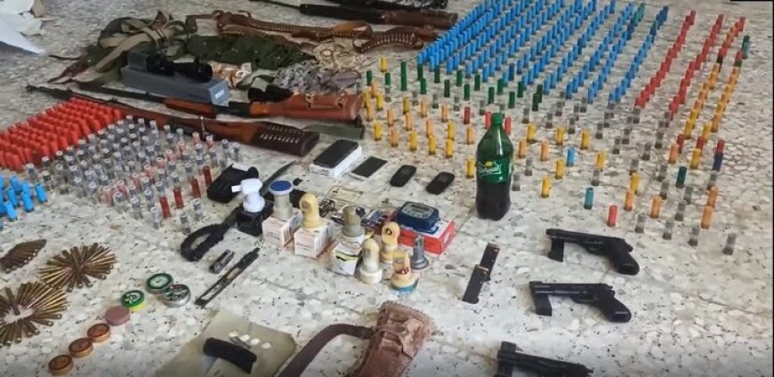 کشف محموله سلاح و مهمات غیرمجاز در کهگیلویه و بویراحمد