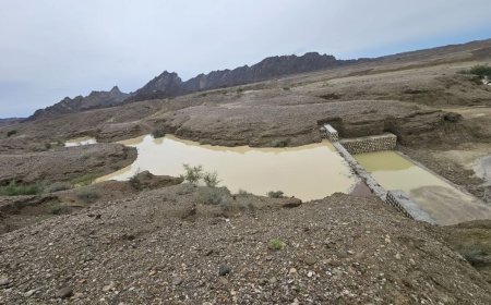 آبگیری ۱۱۰ میلیون مترمکعبی سازه‌های آبخیزداری هرمزگان