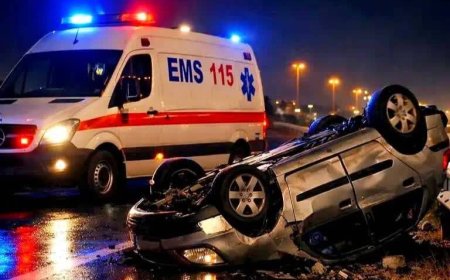 تصادف زنجیره‌ای در محور فسا-داراب