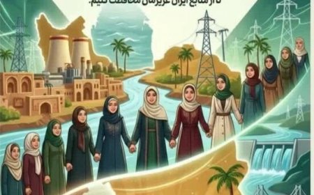 برگزاری زنجیره انسانی «جوانان برای فردای روشن» در اهواز