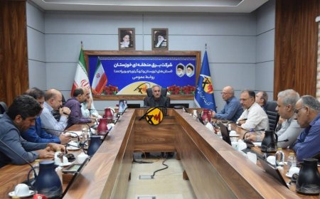 آماده‌سازی شبکه برق خوزستان برای عبور از گرمای تابستان