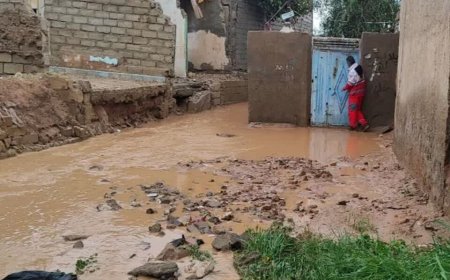 امدادرسانی به خانوارهای گرفتار در آبگرفتگی شهرستان آغاجاری