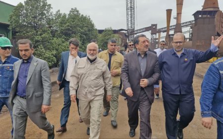 سفر وزیر صمت به خوزستان برای بازدید از واحدهای فولادی و تولیدی استان