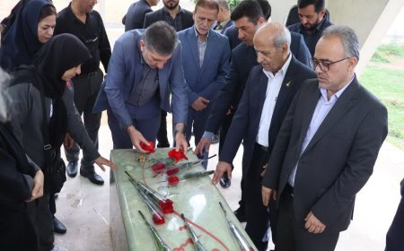 آیین بزرگداشت روز ملی شهدای ورزشکار در اهواز برگزار شد