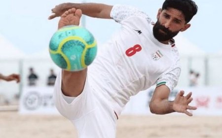 آغاز فوتبال ساحلی ایران با درخشش ستارگان فولاد هرمزگان