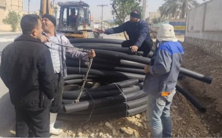 توسعه و نوسازی ۷۱ کیلومتر شبکه آب در استان بوشهر آغاز شد