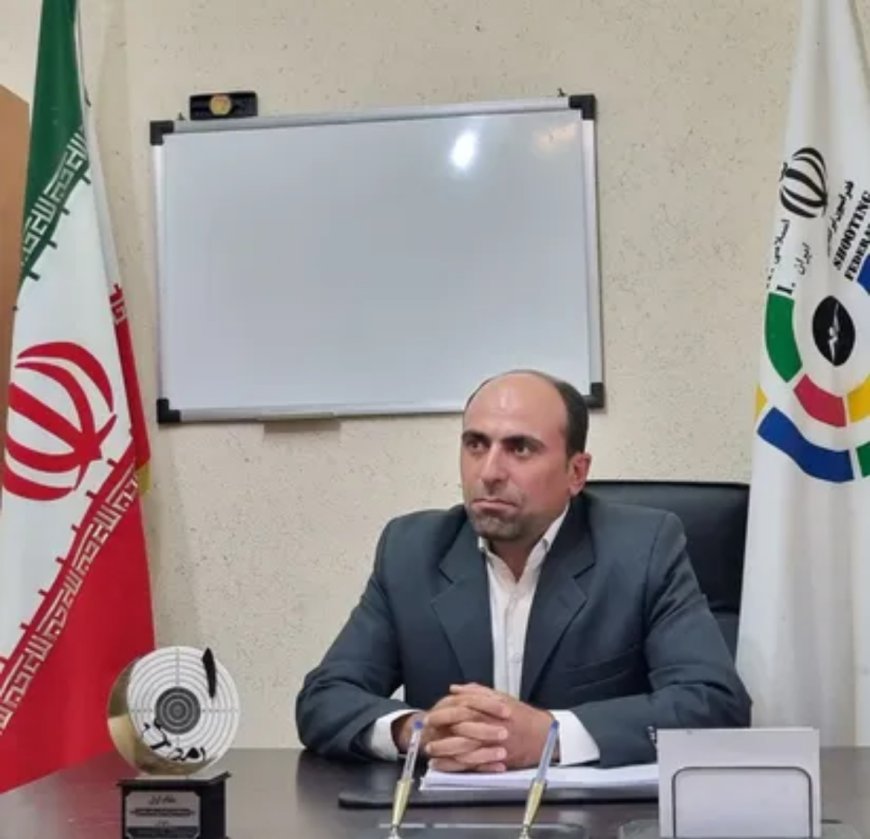 مهدی زاده رئیس هیات تیراندازی با اسلحه فارس