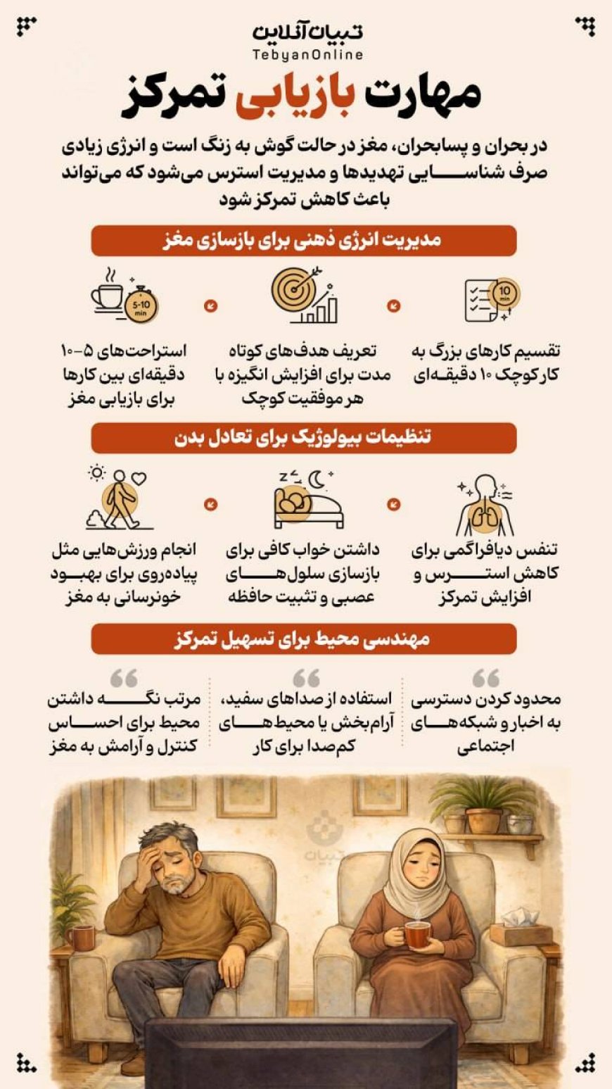مهارت بازیابی تمرکز