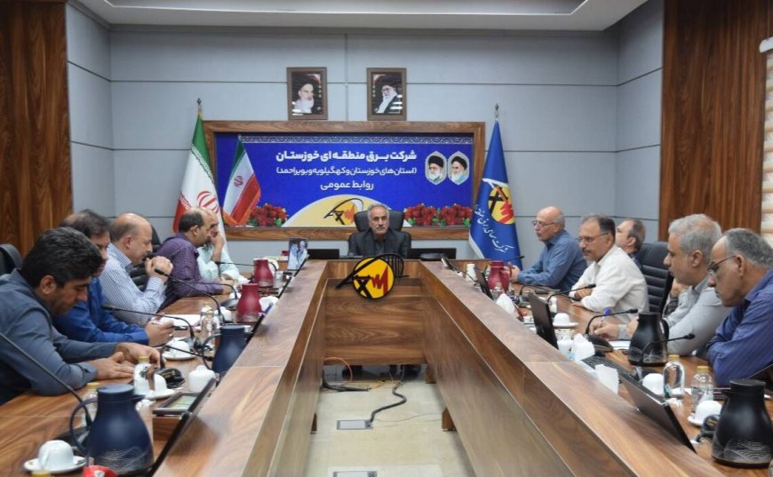 آماده‌سازی شبکه برق خوزستان برای عبور از گرمای تابستان