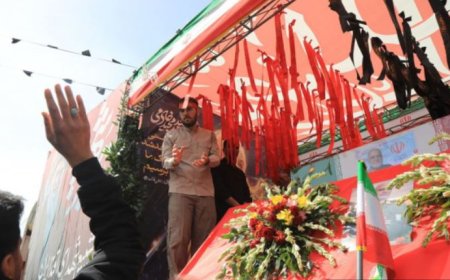 برگزاری مراسم اربعین شهادت سردار خادمی در شیراز