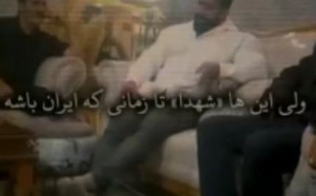فیلم| هادی چوپان در خانه یکی از دانش‌آموزان شهید مینابی