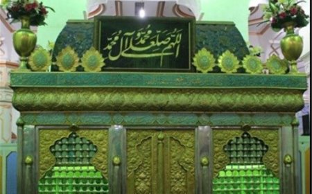 ضریح جدید سبزقبا دزفول در نجف ساخته می‌شود