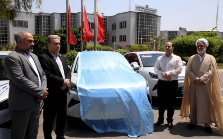 چند خودروی برقی به ناوگان نظارت بر حمل‌ونقل عمومی کیش افزوده شد