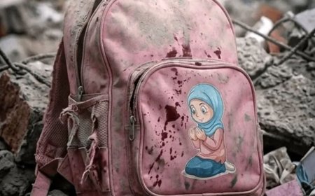 ارسال کوله‌پشتی کودکان شهید میناب به موزه سازمان ملل