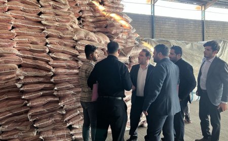 ۱۵۰ تن برنج احتکار شده در هرمزگان کشف شد