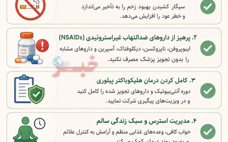 با این اقدامات مانع از وخیم شدن زخم معده شوید