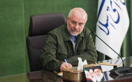 تقدیر رئیس مجلس شورای اسلامی از خانواده شهدای جنگ رمضان در لامرد