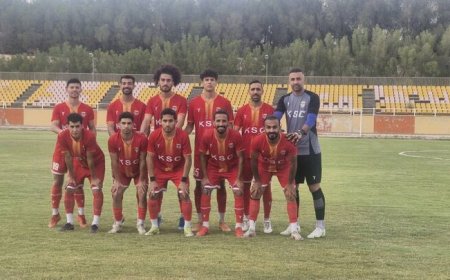 فولاد نوین خوزستان در آستانه صعود به لیگ یک