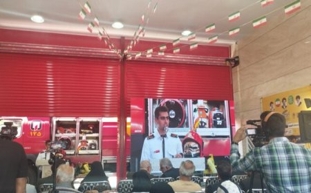 افتتاح ایستگاه آتش‌نشانی هویزه؛ ارتقای پوشش ایمنی در غرب شیراز