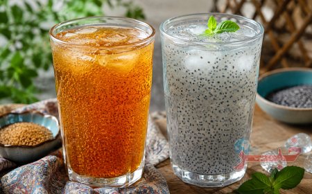 خاکشیر و تخم‌شربتی؛ دو همراه خنک برای روزهای داغ تابستان