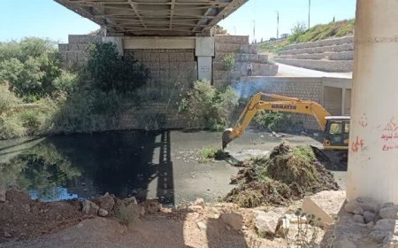 پاکسازی ورودی و خروجی پل خان مرودشت در مسیر تالاب بختگان