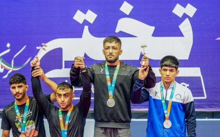 کشتی گیر کهگیلویه و بویراحمدی قهرمان جام بین‌المللی تختی شد
