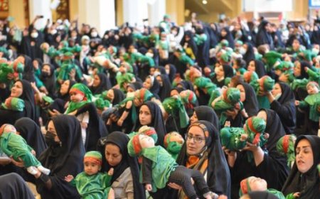 برگزاری همایش شیرخوارگان حسینی در ۸۵۰ نقطه استان فارس