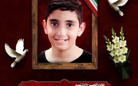 شهید ایلیا خاتمی ۱۲ ساله شد؛ اما این بار در آسمان