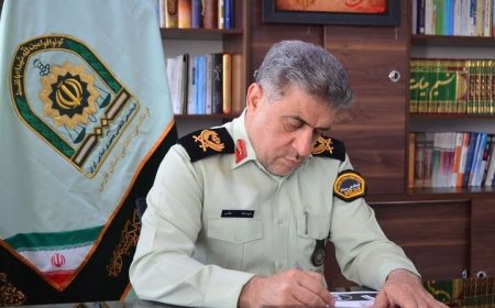 پیام تبریک فرمانده انتظامی فارس به مناسبت هفته قوه قضائیه