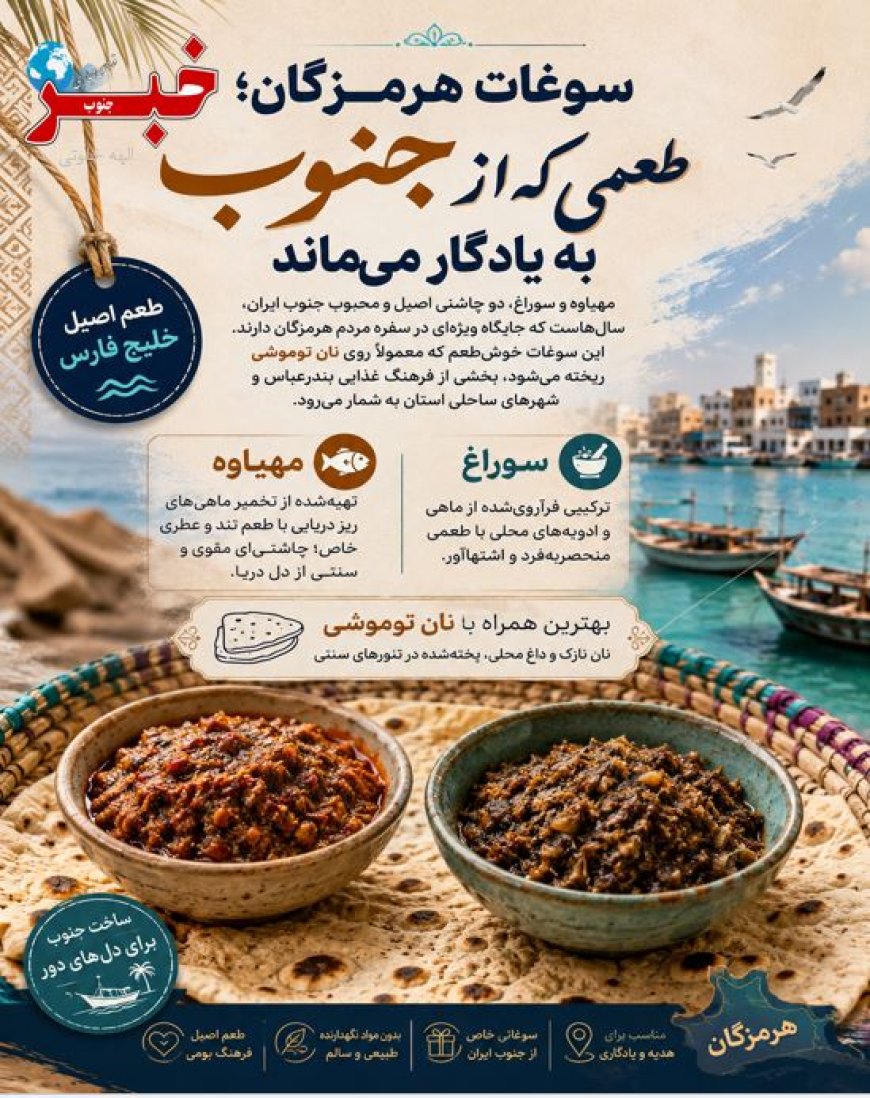 سوغات هرمزگان؛ طعمی ماندگار از دل جنوب ایران