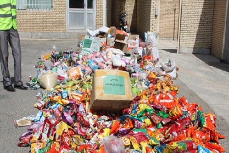 بیش از یک تن کالای غیربهداشتی در اهواز معدوم شد