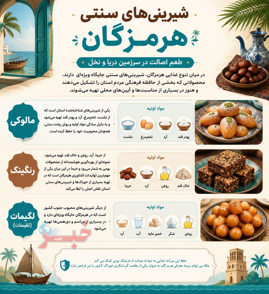شیرینی های سنتی هرمزگان