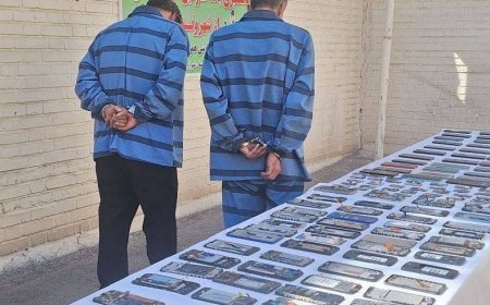 سارق ۱۰۰ فقره تلفن همراه در شیراز دستگیر شد