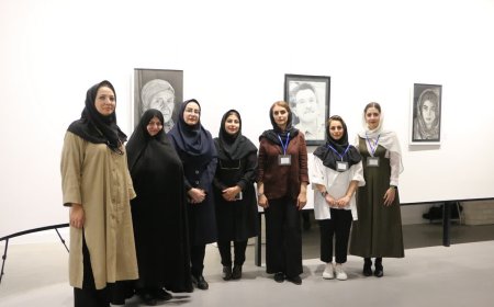 آشتی قلم‌مو و دوربین در ۵۰ اثر هنری دختران فارس