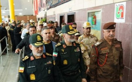 سردار رادان از پایانه مرزی شلمچه بازدید کرد