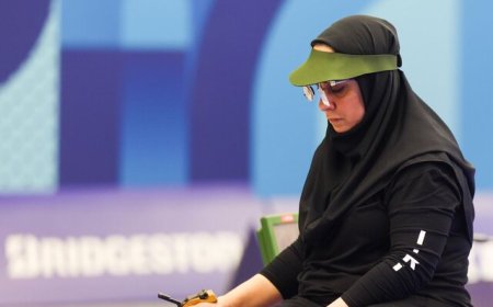 رتبه چهارم تیرانداز شیرازی در جام جهانی پاراتیراندازی