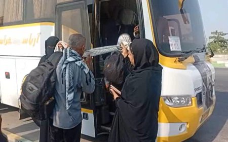اعزام ۸۰ زائر اولی از شرق هرمزگان به کربلا
