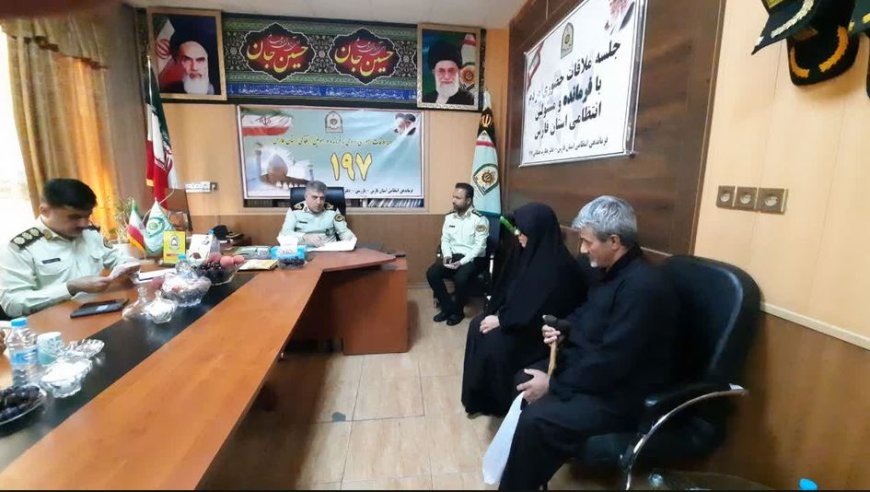 گزارش«خبرجنوب» از دیدارملاقات مردمی فرمانده انتظامی فارس در مرکز  197