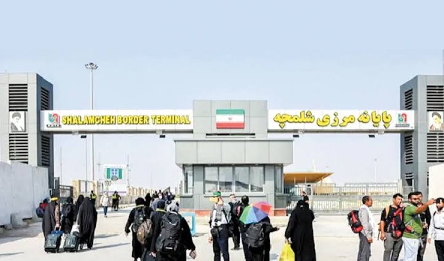 تردد زائران در شلمچه با وجود حمله موشکی آمریکا بدون وقفه ادامه دارد