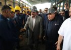 وزیر صمت خسارت جنگ به صنایع فولادی اهواز را بررسی کرد