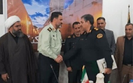 فرمانده جدید انتظامی بندرلنگه معرفی شد
